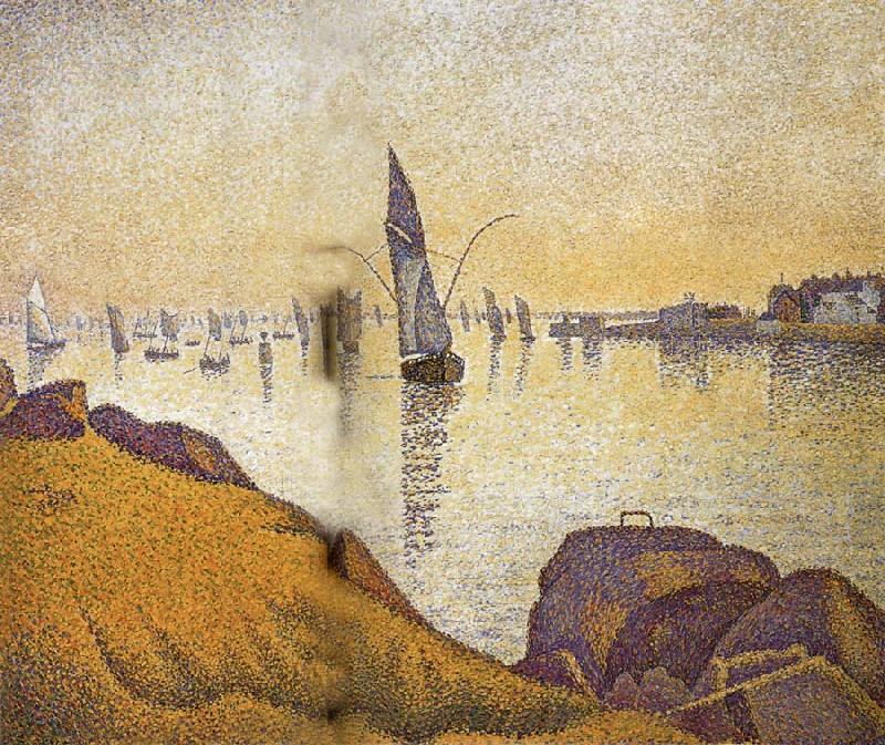 The peace of the dusk, Paul Signac